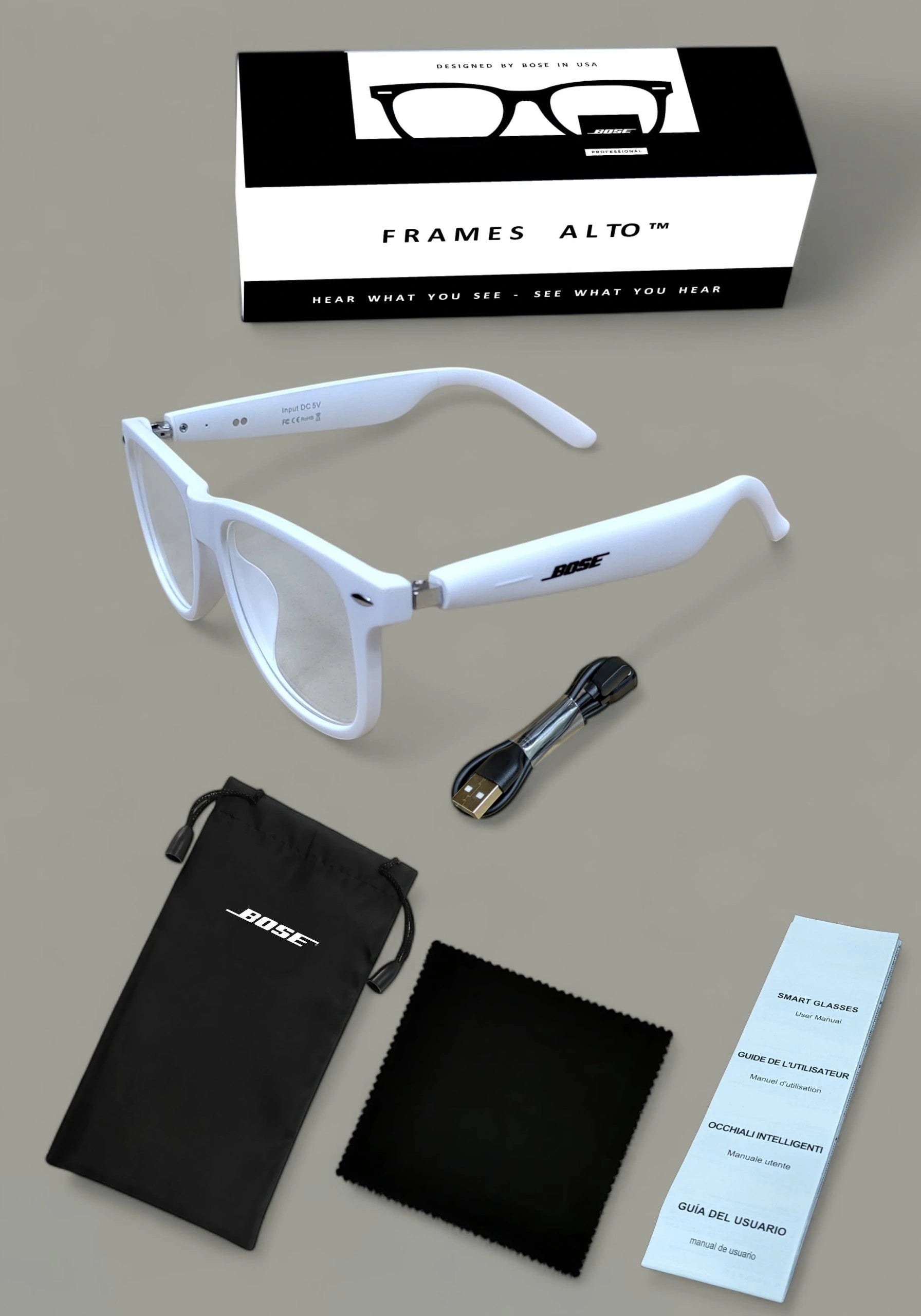 Bose Frames Alto スマートグラス BOSE Frames Alto Smart Audio Glasses with Bluetooth