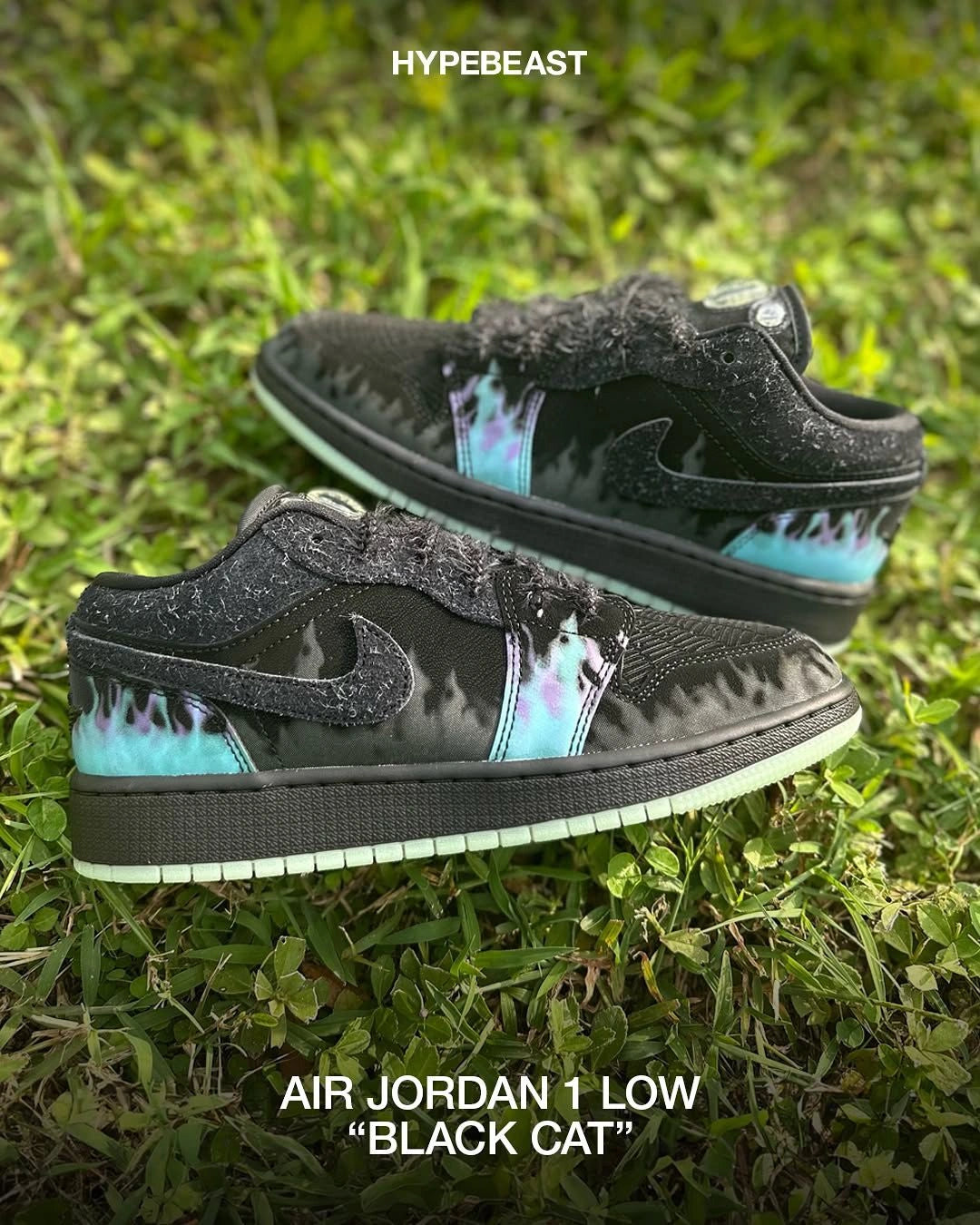 Air Jordans 1 Low Halloween Black Cat Sneakers | Size 40–45