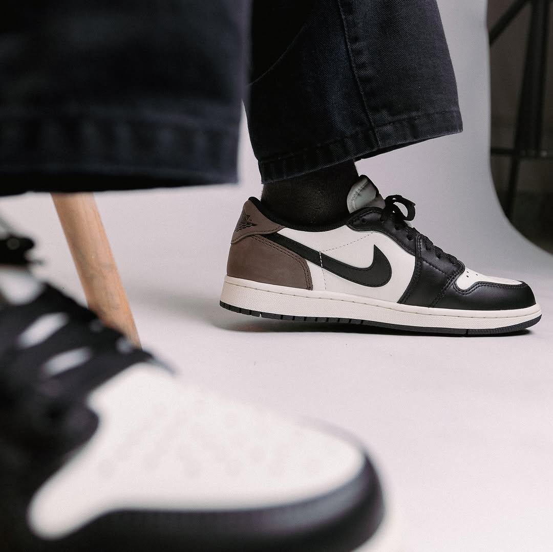 Air Jordan Mocha Low Sneakers – Brown Black Casual Shoes