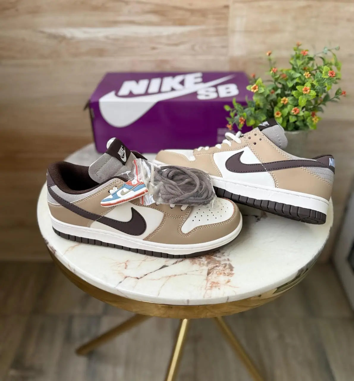 Nike SB Dunk Low Steamboy OST Brown – Euro 40–45 Sizes