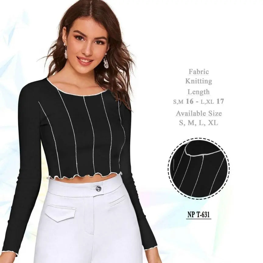 Casual Bell Sleeves Embroidered Women Top - NextBuy