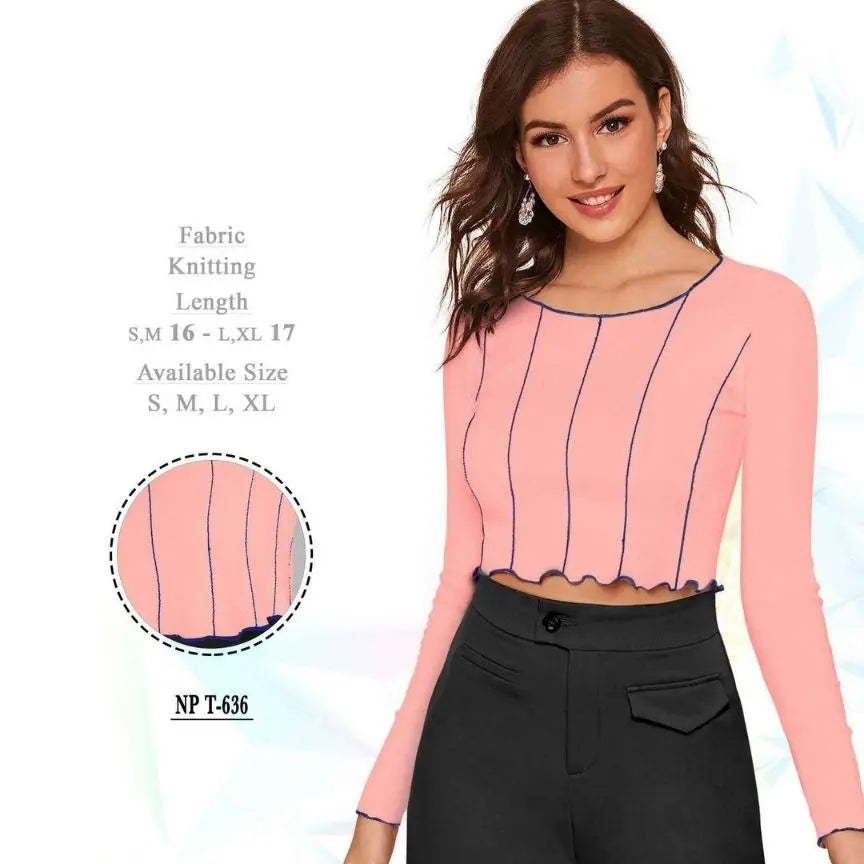 Casual Bell Sleeves Embroidered Women Top - NextBuy
