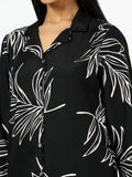 Shirt and Trouser Black Printed Shirt - NextBuy