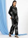 Shirt and Trouser Black Printed Shirt - NextBuy