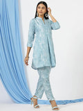 Designer Printed Tunic With Trouser Co-Ords - NextBuy