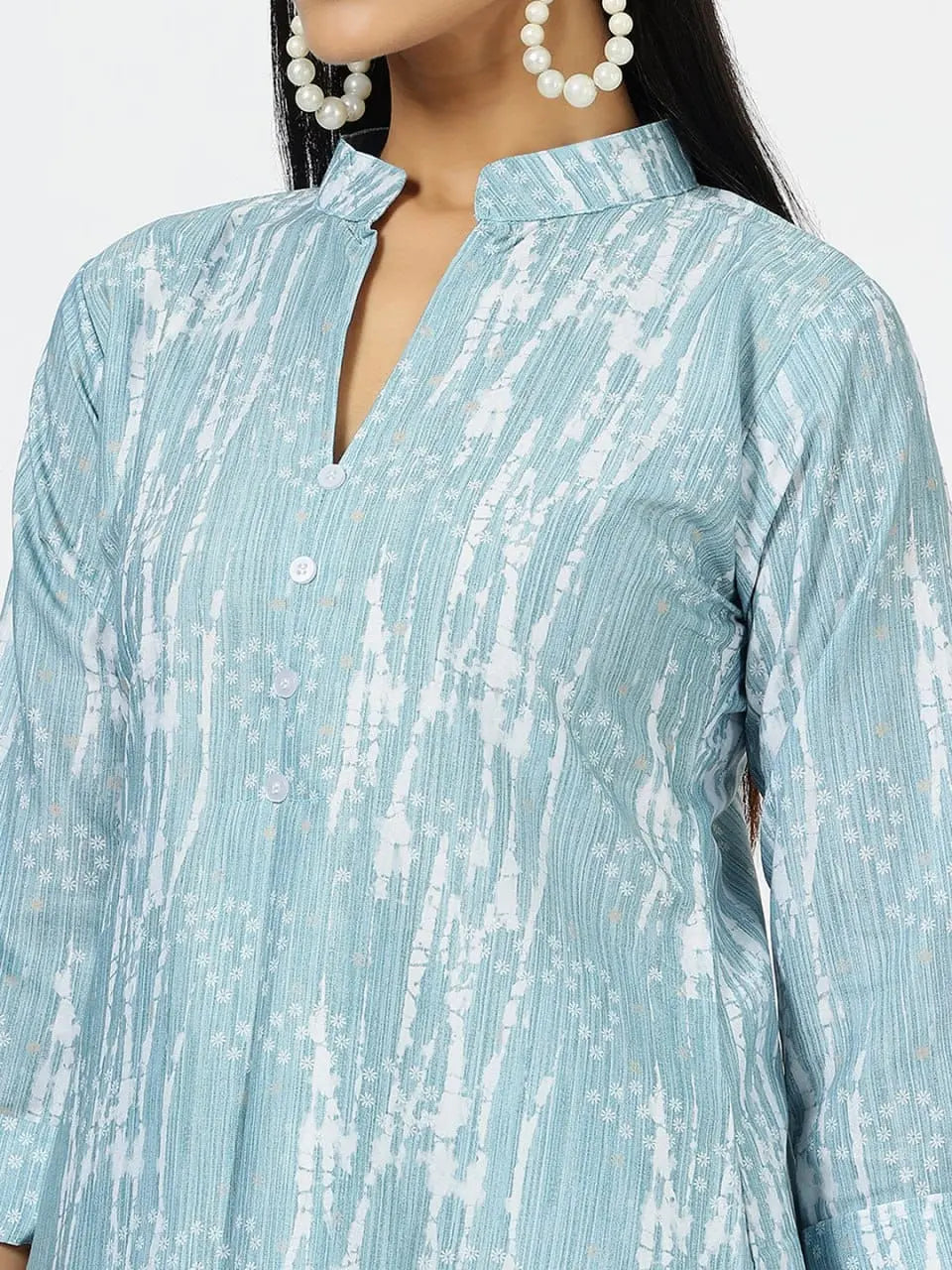 Designer Printed Tunic With Trouser Co-Ords - NextBuy