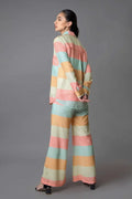Printed Cotton Rayon Multicolor Colored Shirted style Co-Ords Set - NextBuy