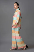 Printed Cotton Rayon Multicolor Colored Shirted style Co-Ords Set - NextBuy