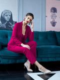 Square Women's Lycra Solid Three Piece Outfits Blazer Co-Ord Set Women Outdoor Wear Maxi Dress Crop top Party Dress Stylish Latest Dresses - NextBuy