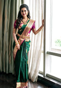SOFT LICHI SILK SAREE - NextBuy