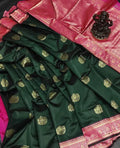 SOFT LICHI SILK SAREE - NextBuy