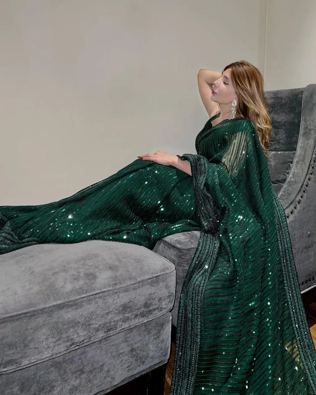 Presenting You Most Beautiful Seqwance Saree Collection - NextBuy