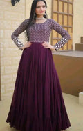 Gown Fabric : Havy Georgette and Havy work With Ener Havy - NextBuy