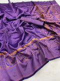 FABRIC : BANARASI SOFT LICHI SILK SAREE - NextBuy