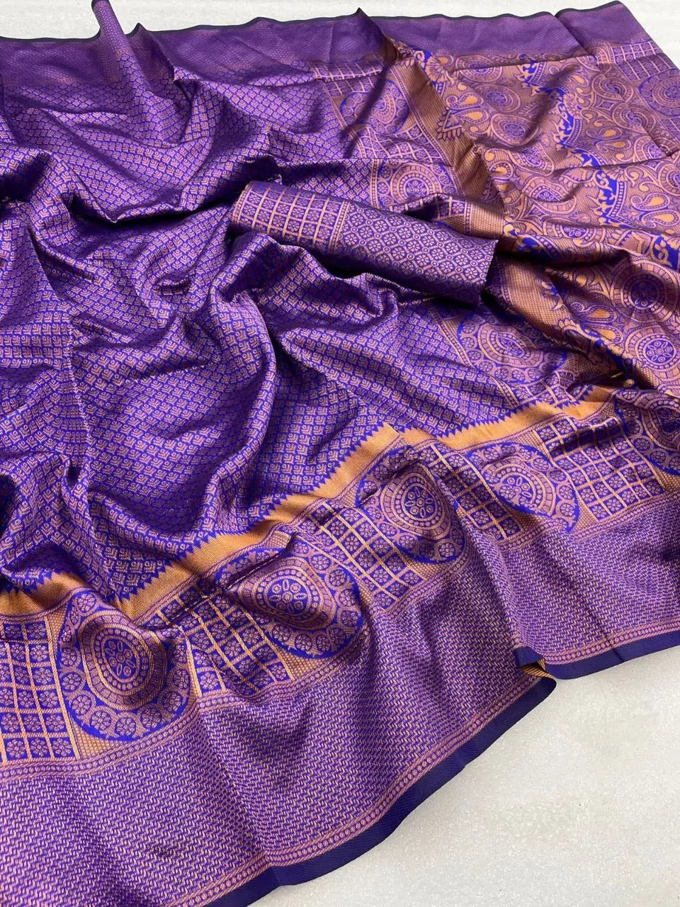 FABRIC : BANARASI SOFT LICHI SILK SAREE - NextBuy
