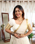 Special Organza Chex Lehenga Choli with Golden Jacquard work - NextBuy