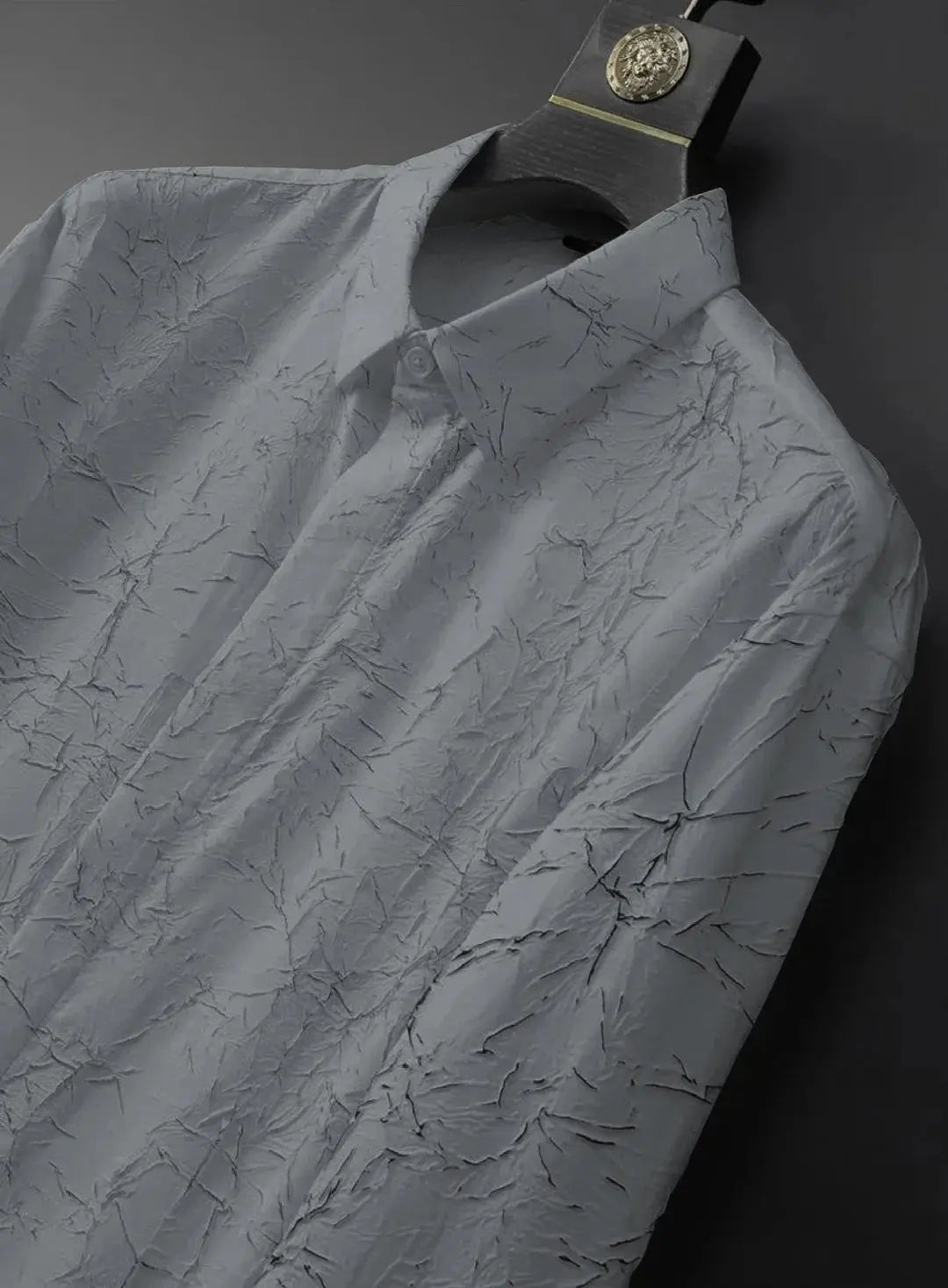 MEN'S EXCLUSIVE COTTON FABRIC ITALIAN CRUSH SHIRT - NextBuy