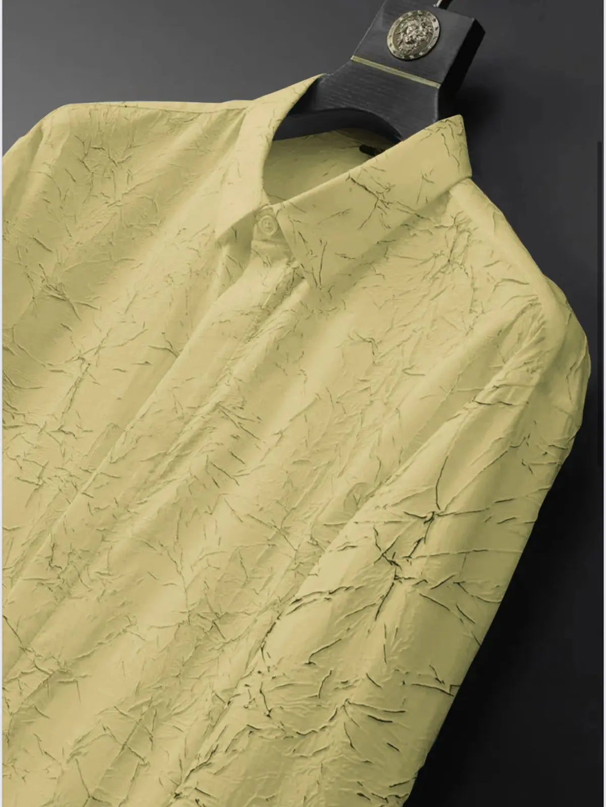 MEN'S EXCLUSIVE COTTON FABRIC ITALIAN CRUSH SHIRT - NextBuy