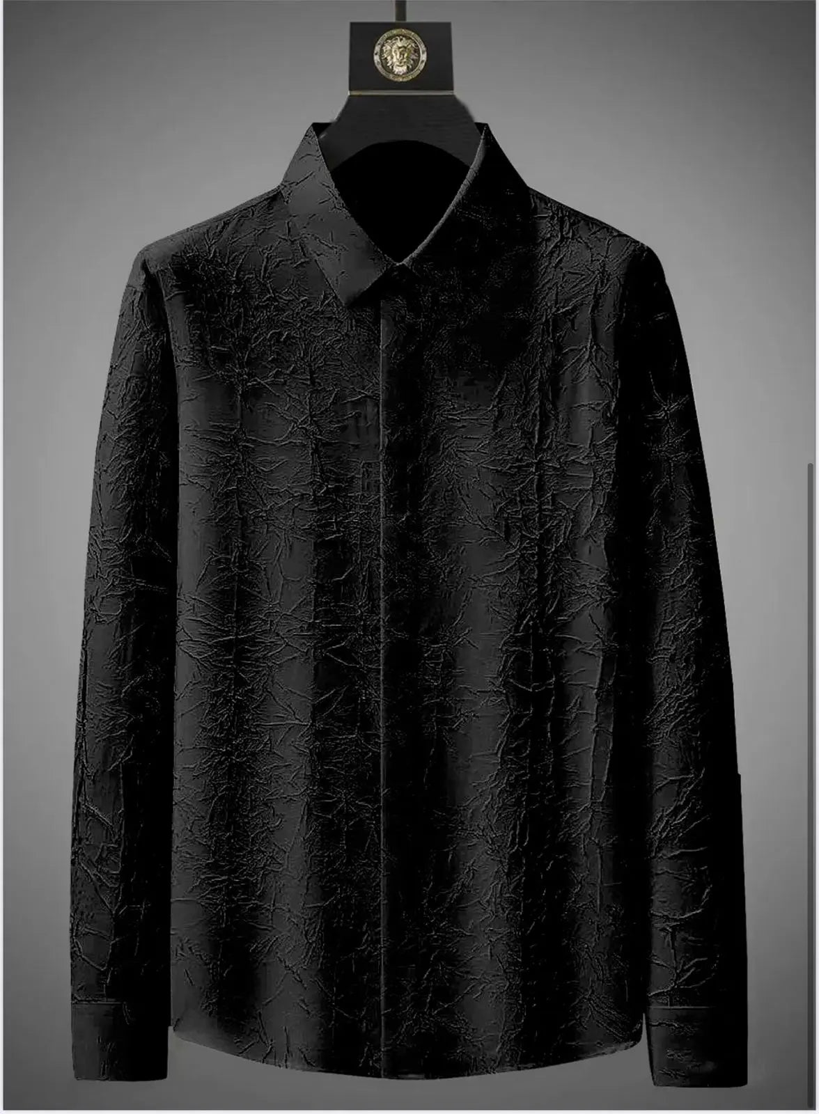 MEN'S EXCLUSIVE COTTON FABRIC ITALIAN CRUSH SHIRT - NextBuy