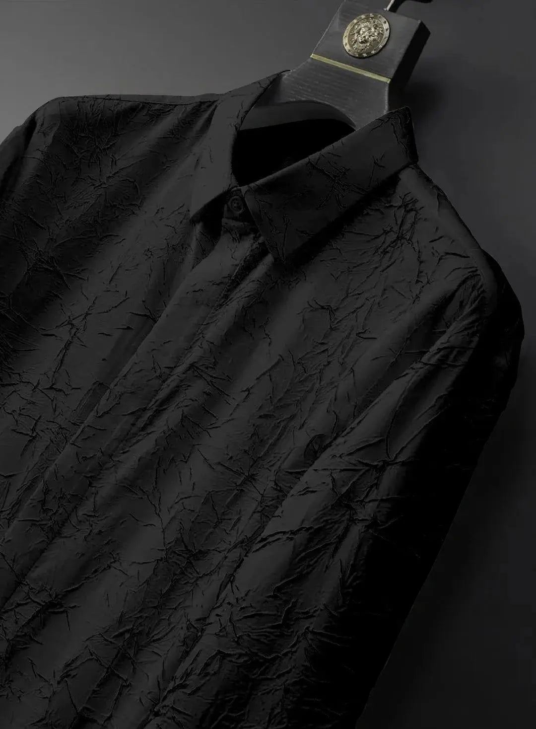 MEN'S EXCLUSIVE COTTON FABRIC ITALIAN CRUSH SHIRT - NextBuy