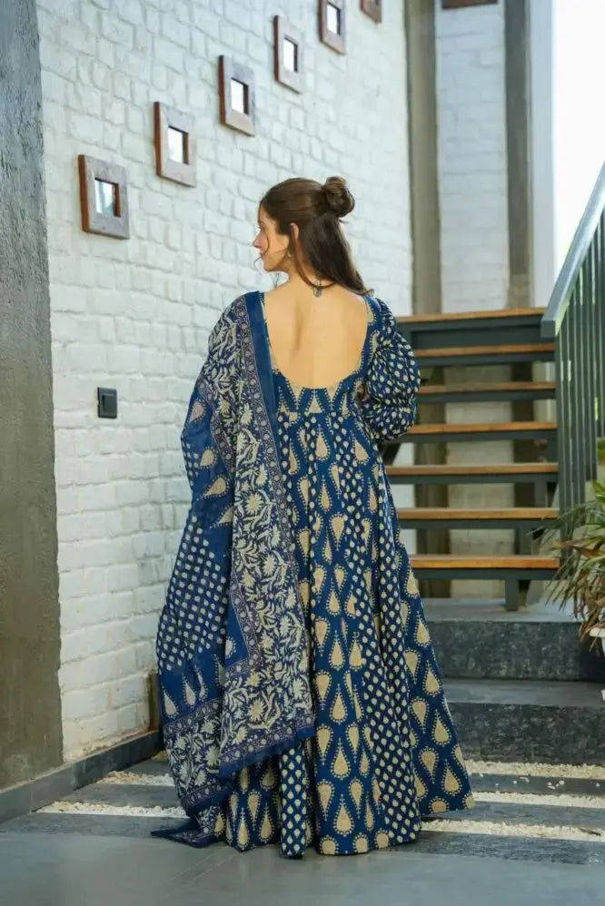 NEW ANARKALI HEAVY COOL COTTON SET - NextBuy