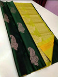FABRIC : SOFT LICHI SILK SAREE - NextBuy