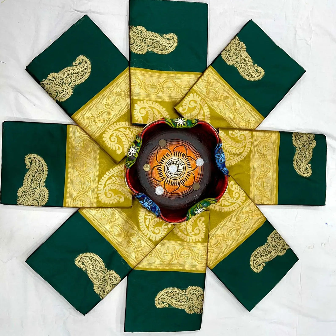 FABRIC : SOFT LICHI SILK SAREE - NextBuy
