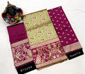 Kanjiveram Silk Zari Lehanga With Blouse Along With Banarashi Silk Duppta - NextBuy