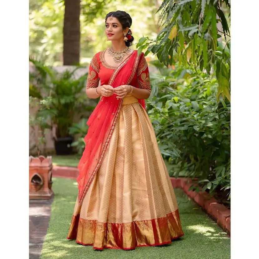 New Arrival Half Saree Now In Trend - NextBuy