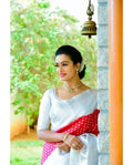 SOFT LICHI SILK SAREE - NextBuy