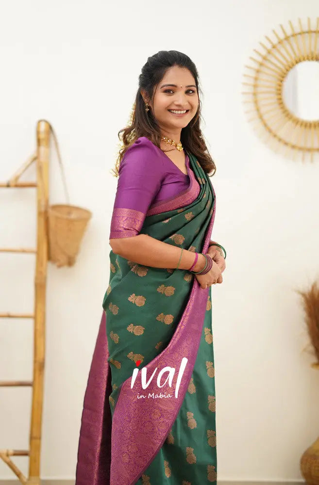 Banarasi Soft Silk Saree - NextBuy