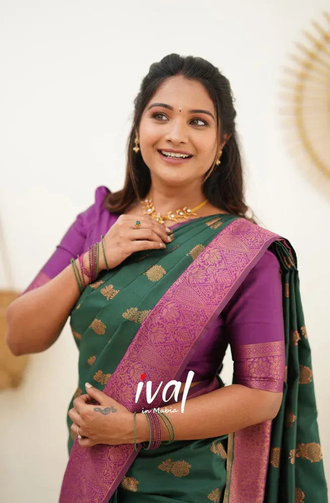 Banarasi Soft Silk Saree - NextBuy