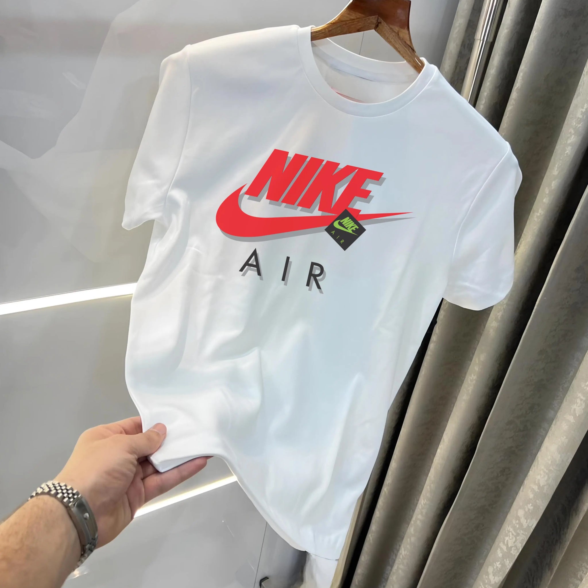 Round Neck Drop Shoulder T-Shirt - NextBuy