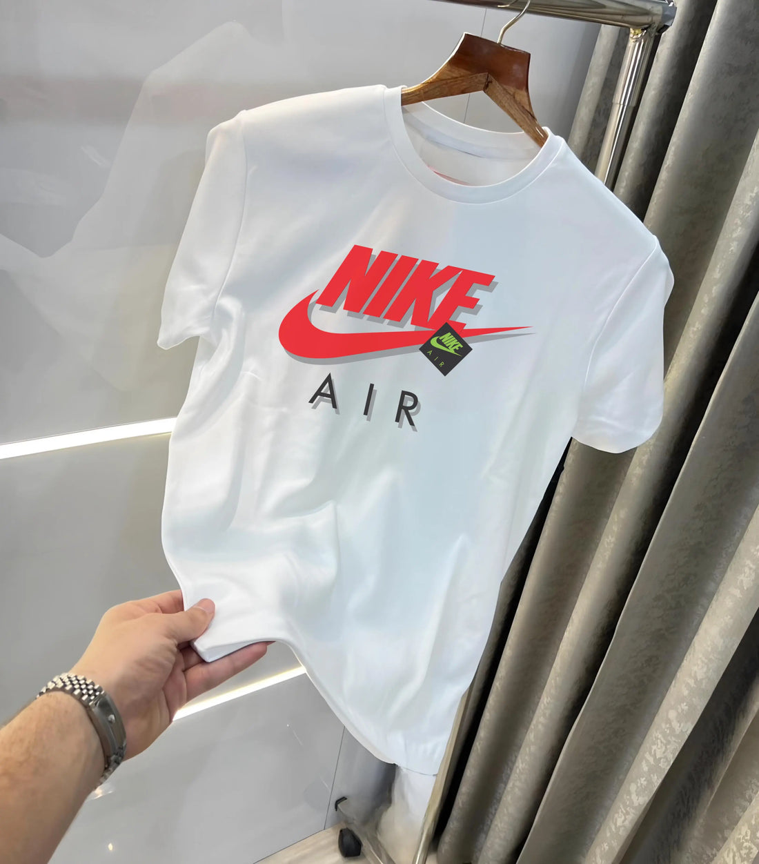Round Neck Drop Shoulder T-Shirt - NextBuy