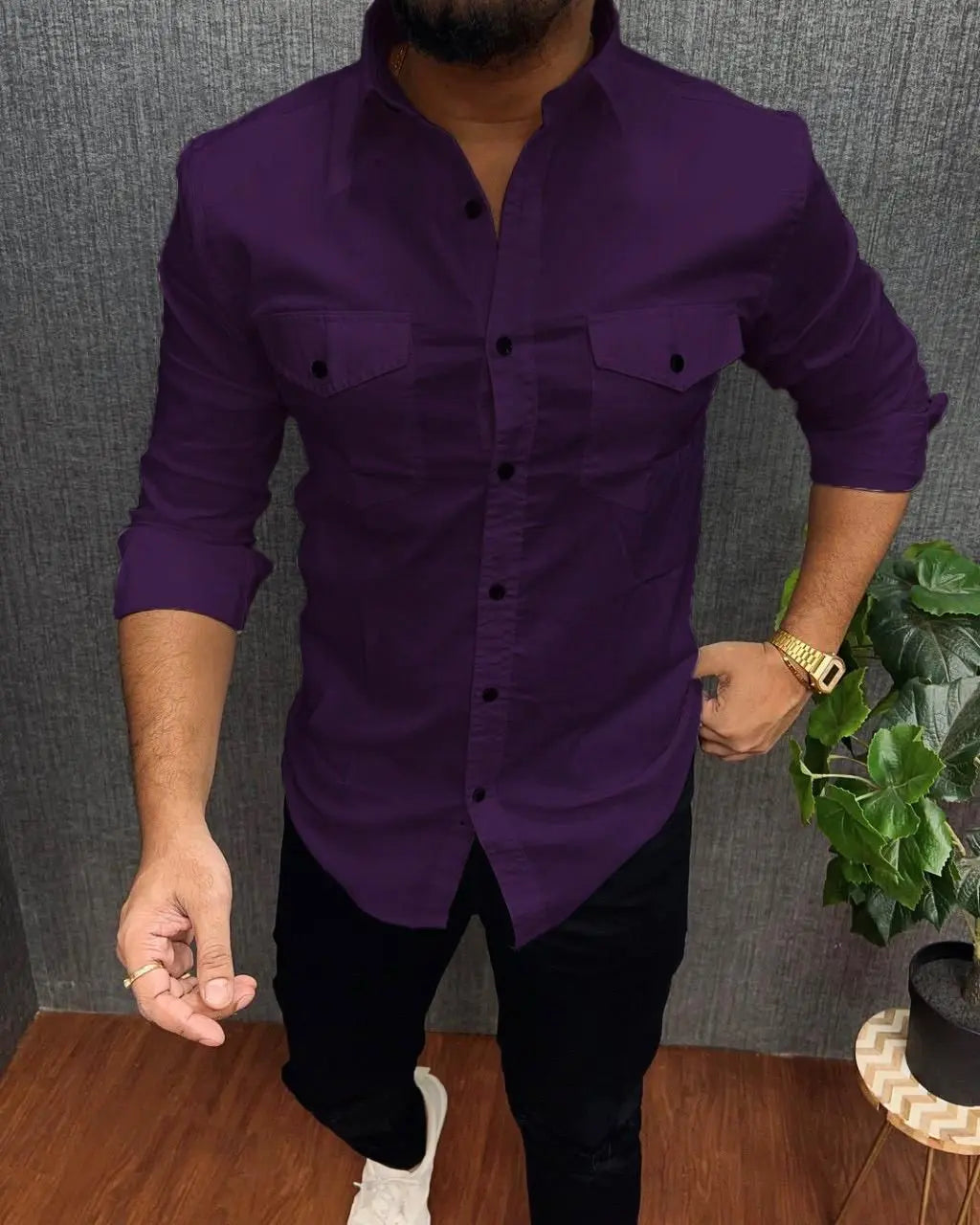 Double Pocket Cargo Shirts - NextBuy