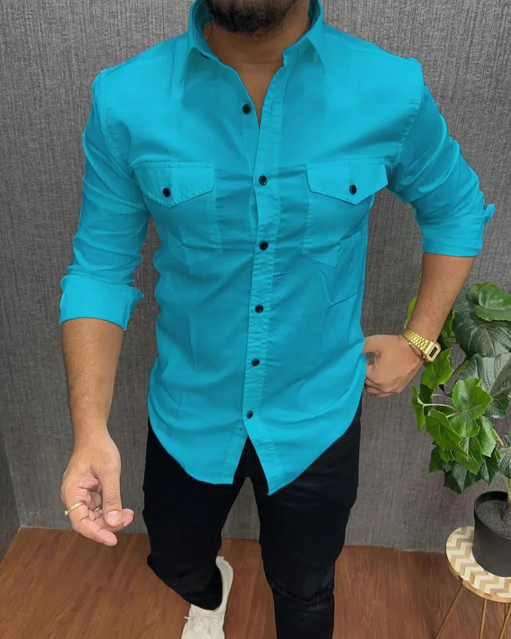 Double Pocket Cargo Shirts - NextBuy