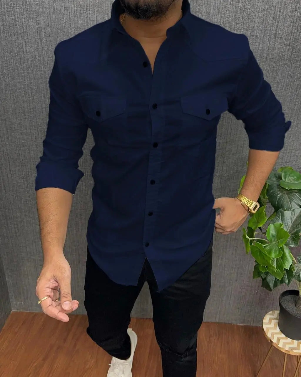 Double Pocket Cargo Shirts - NextBuy