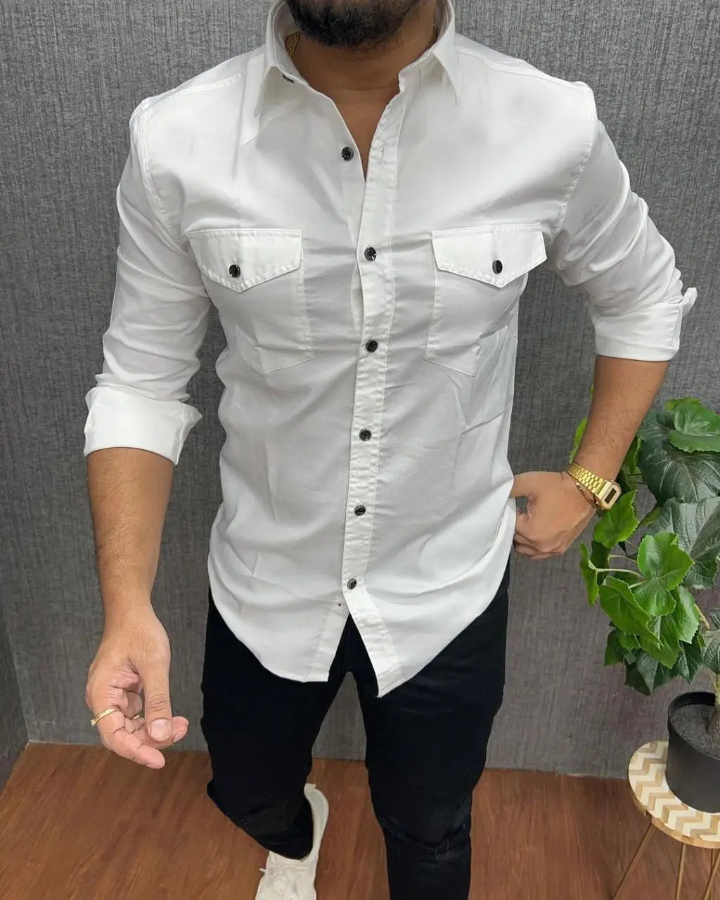 Double Pocket Cargo Shirts - NextBuy