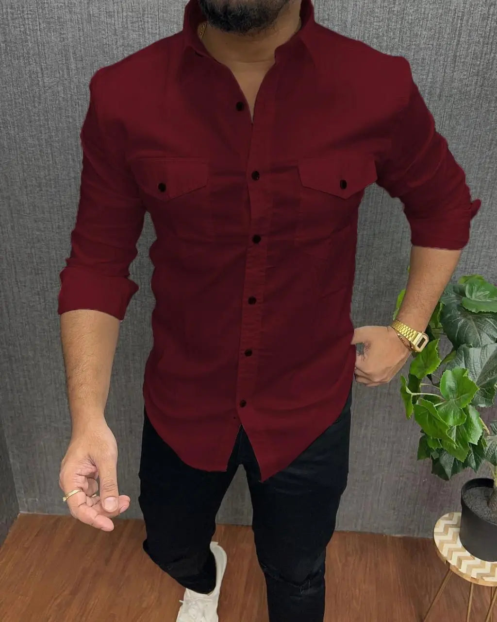 Double Pocket Cargo Shirts - NextBuy