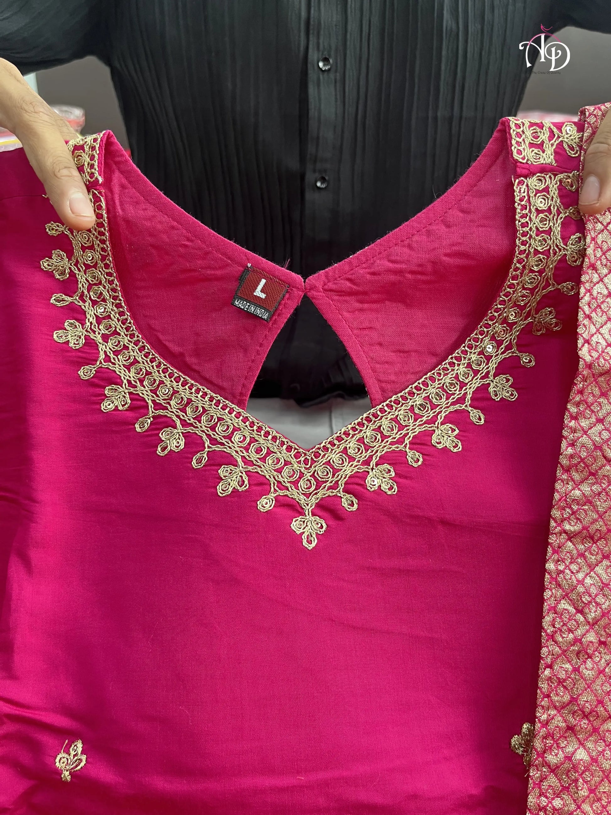 Embroidered Kurta, Trouser/Pant Dupatta Set - NextBuy