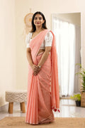 Saree - Soft LINEN Cotton Saree with Very Fancy Tassels Same as Shown In Picture NextBuy