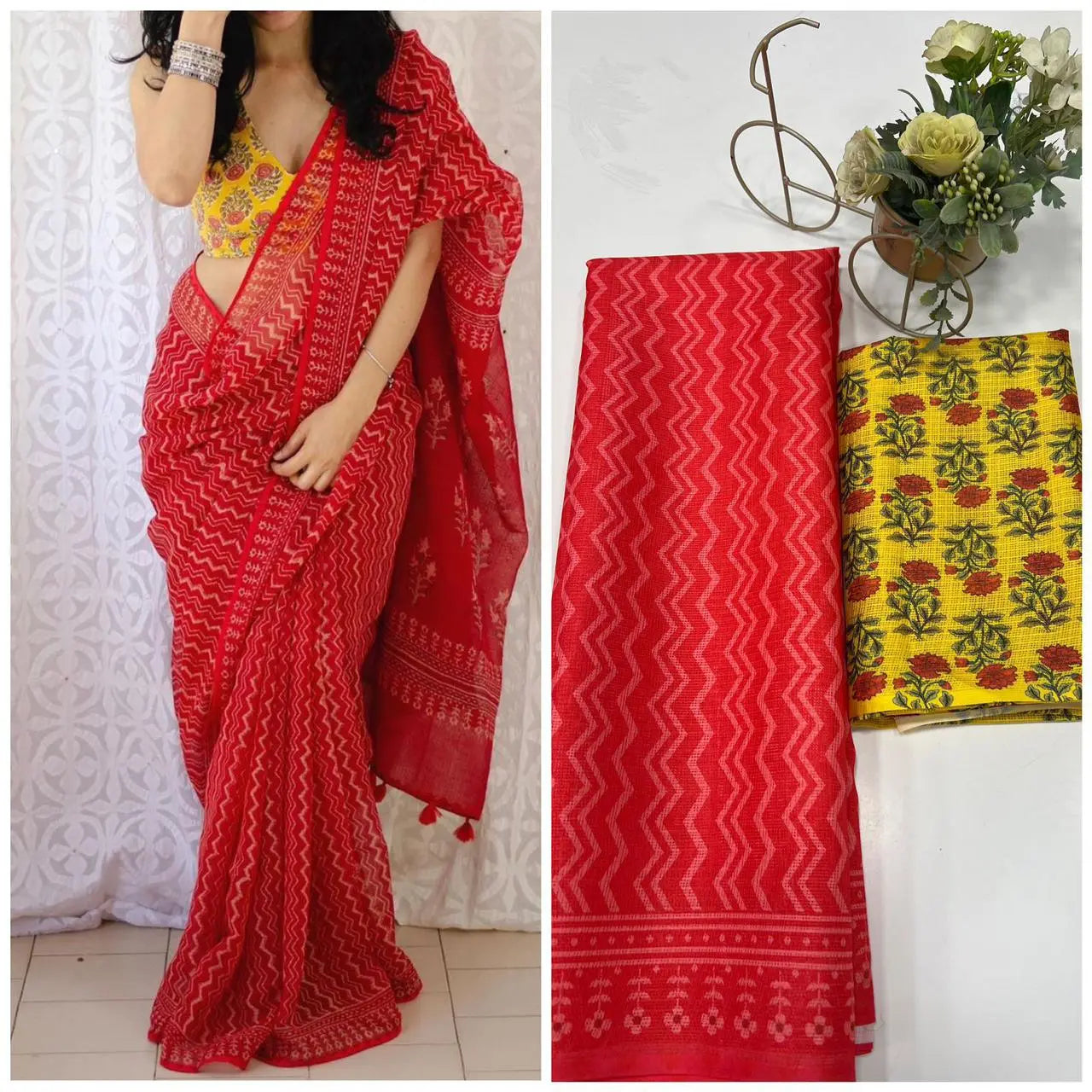 BEAUTIFUL KOTA DIGITAL PRINT SAREE - NextBuy