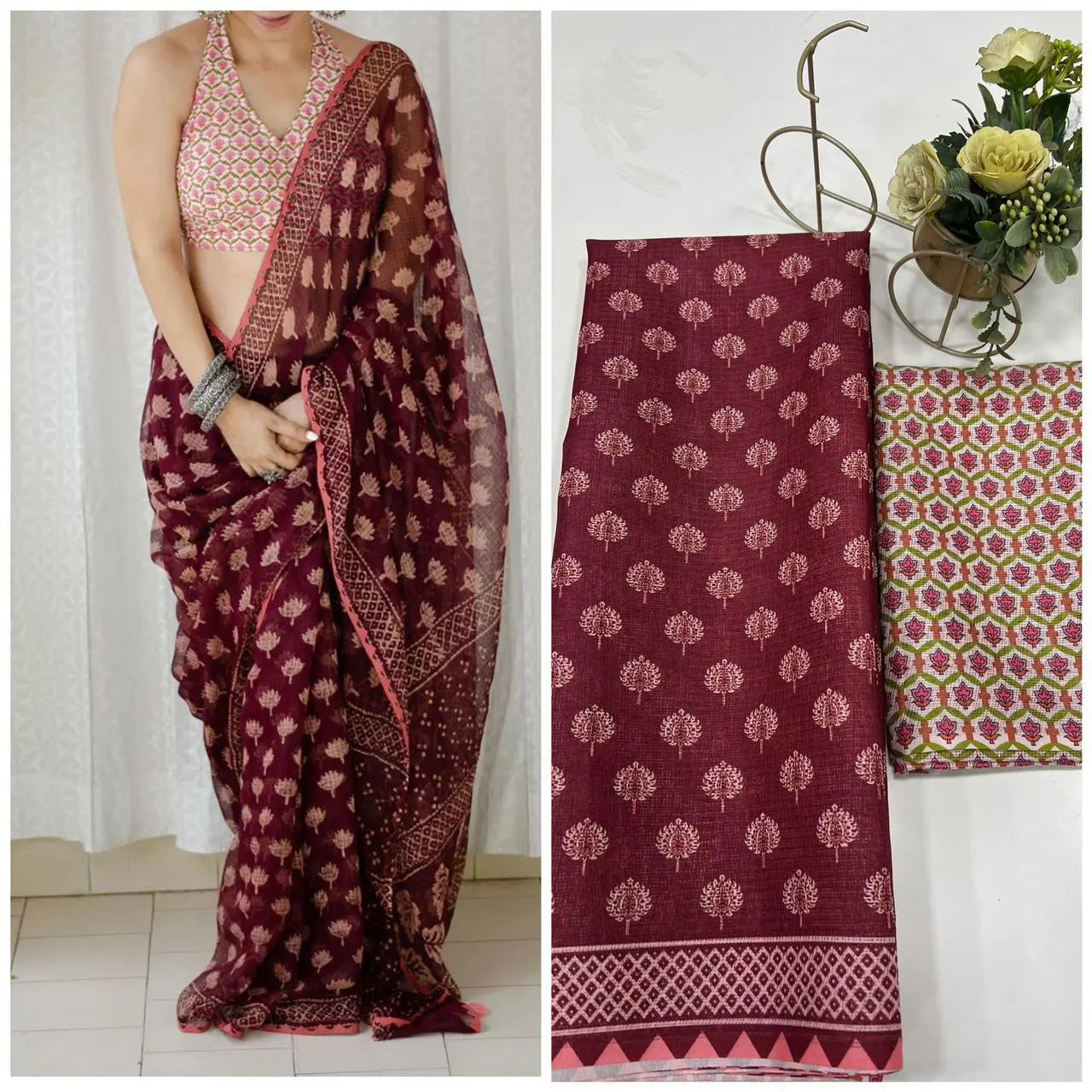 BEAUTIFUL KOTA DIGITAL PRINT SAREE - NextBuy