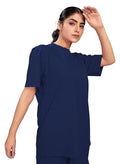 Women's Cotton Casual Wear Solid/Plain Night Suit Set of Top & Shorts, Co Ord Set - NextBuy