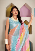 PURE JARI CHIFFON WITH WEAVING BORDER SAREE NextBuy