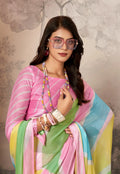 PURE JARI CHIFFON WITH WEAVING BORDER SAREE NextBuy