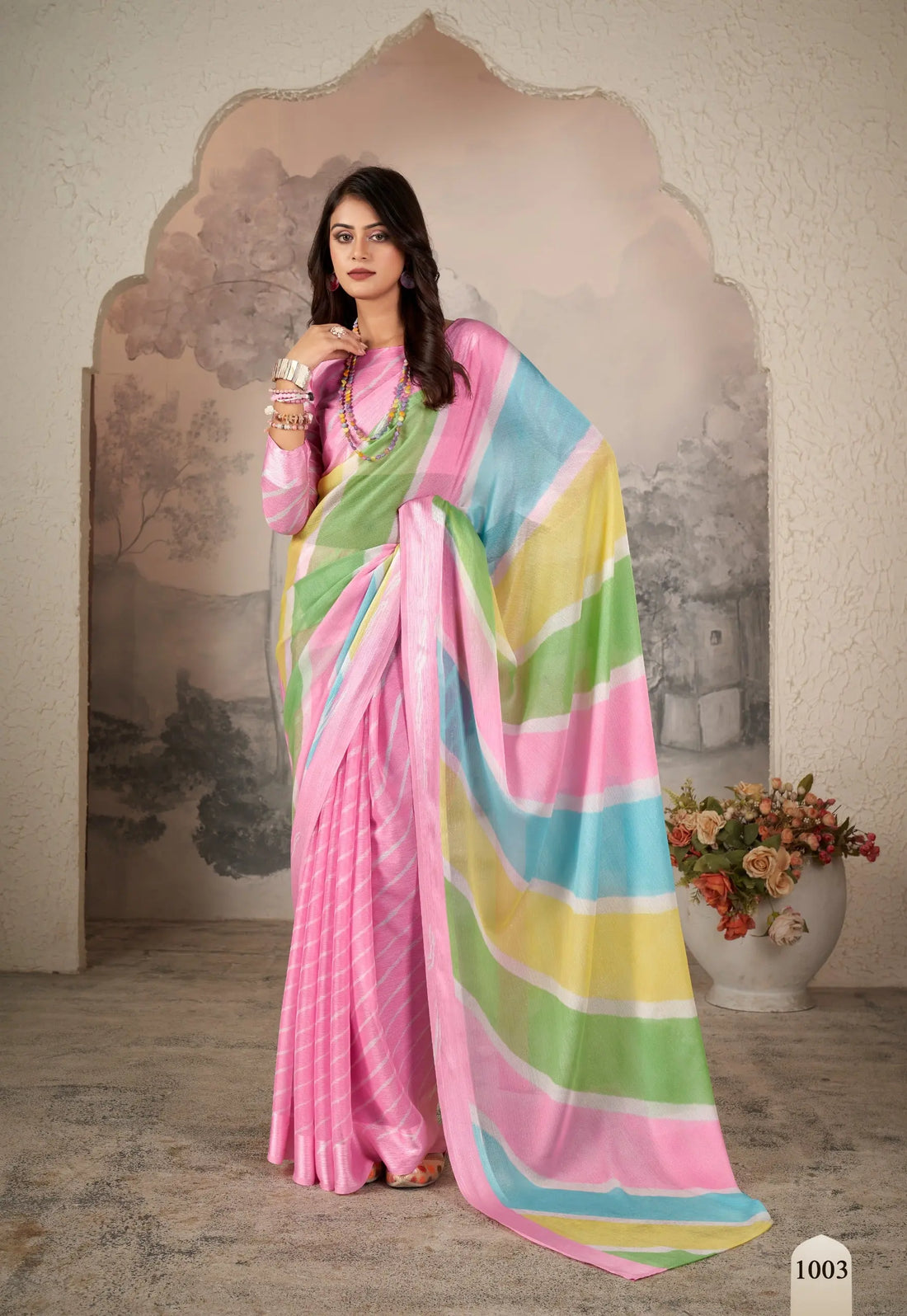 PURE JARI CHIFFON WITH WEAVING BORDER SAREE NextBuy