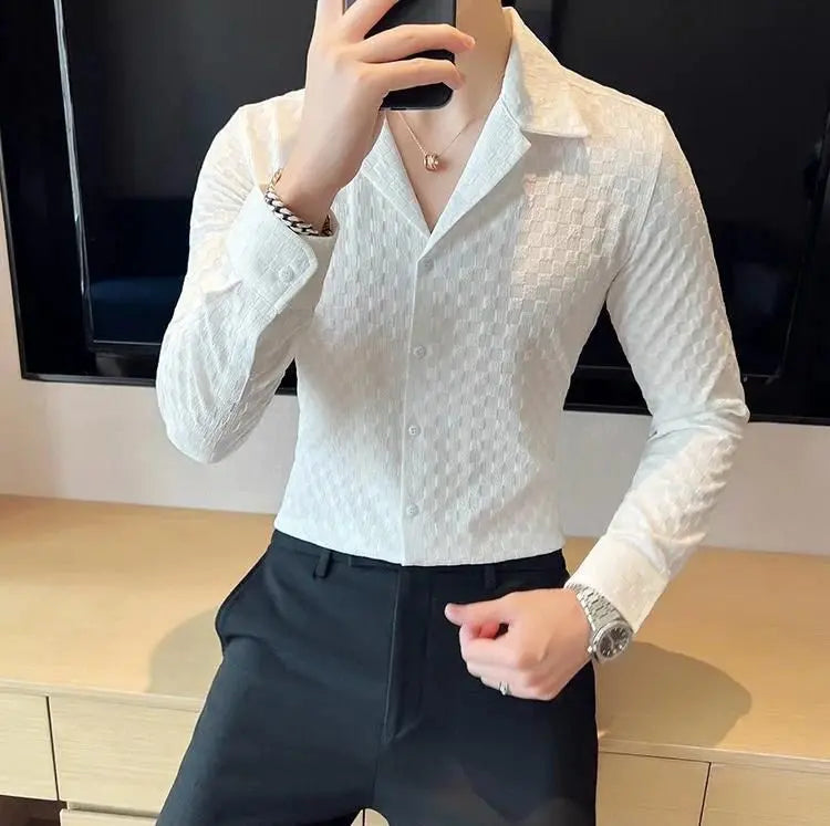 MEN'S EXCLUSIVE COTTAN FABRIC SHIRT - NextBuy