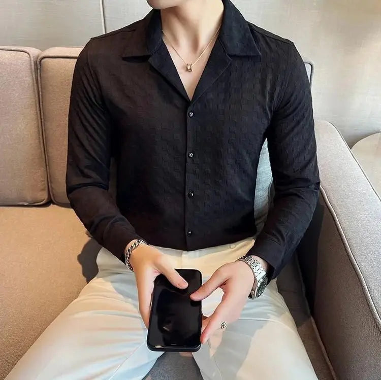 MEN'S EXCLUSIVE COTTAN FABRIC SHIRT - NextBuy