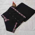 Stylish Pure Cotton Embroidered Kurta and Pant Set for women's NextBuy